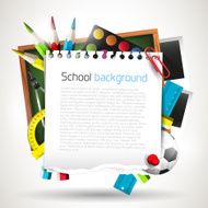 Modern school background N7