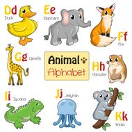Alphabet animals from D to K N2