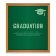 Graduation On Board Education Concept Vector Illustration