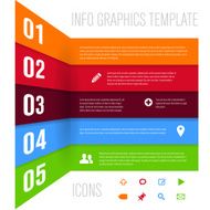 Modern design template for info graphics N10