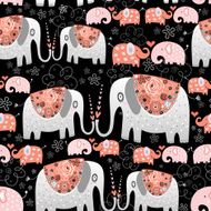 texture of ornamental elephants
