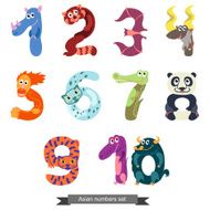 Numbers like Asian animals N2