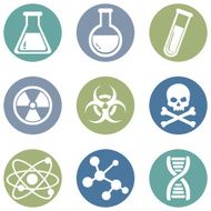 Vector Set of Chemistry Icons N11