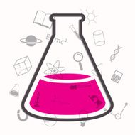 Vector Science Background N11