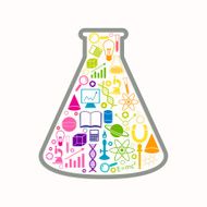 Vector Science Background N13