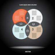 Diagram infographic for business project workflow N14