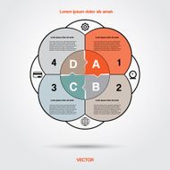 Diagram infographic for business project workflow N15