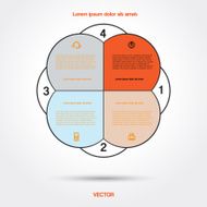 Diagram infographic for business project workflow N16