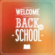 Back to school typographic design N3