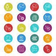 Business and finance icons N32