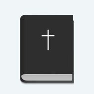 Vector bible on white background N3