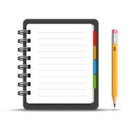 Leather notebook N3
