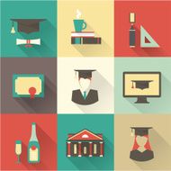Graduation icons N9
