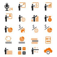 Business and finance icons N33