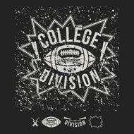 College team American football emblem and icons N2