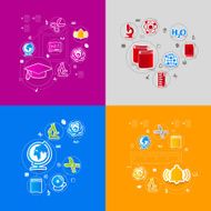 Education sticker infographic N331