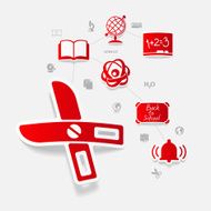 Education sticker infographic N334