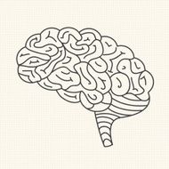 Brain drawing style