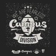 Campus rugby team emblem and icons N3