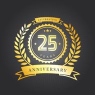 Twenty Five Years Anniversary Emblem N13