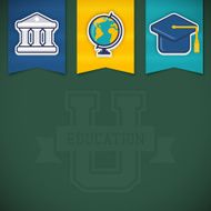 Education and School Banner Background