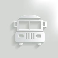 School bus clean vector N2
