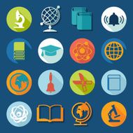 Set of education icons N210