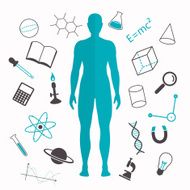 Vector Science Background N14