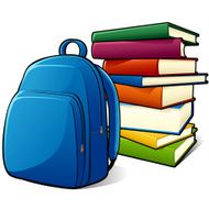 Backpack and Books