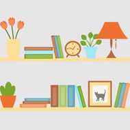 Interior vector background N4