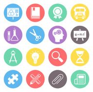 Education icons N222