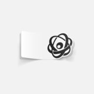 realistic design element atom N99