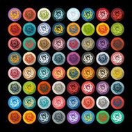 Flat design atom N13