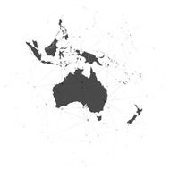 Australia map background vector illustration for communication N2