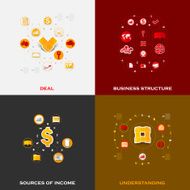 Set of business icons N21