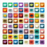 Flat design cap N19