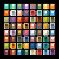 Flat design book N78
