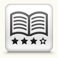 Square Button with Book Rating