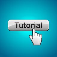 Vector tutorial concept illustration
