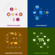 Set of business icons N23