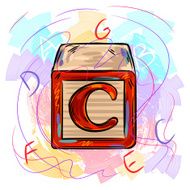 Colorful Toy Block