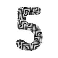 Circle pattern number five