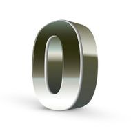 3d silver steel number 0 N4
