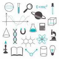 Vector Science Icons N3