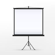 vector 3d blank projection screen