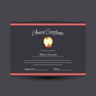 Award Certificate Template N3