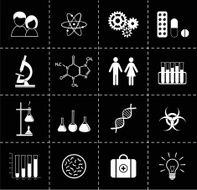 Set of science icons N3
