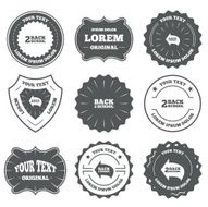 Back to school icons Studies after the holidays N21