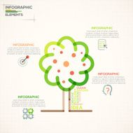 Modern infographics options banner N201
