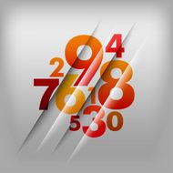 Numbers Background